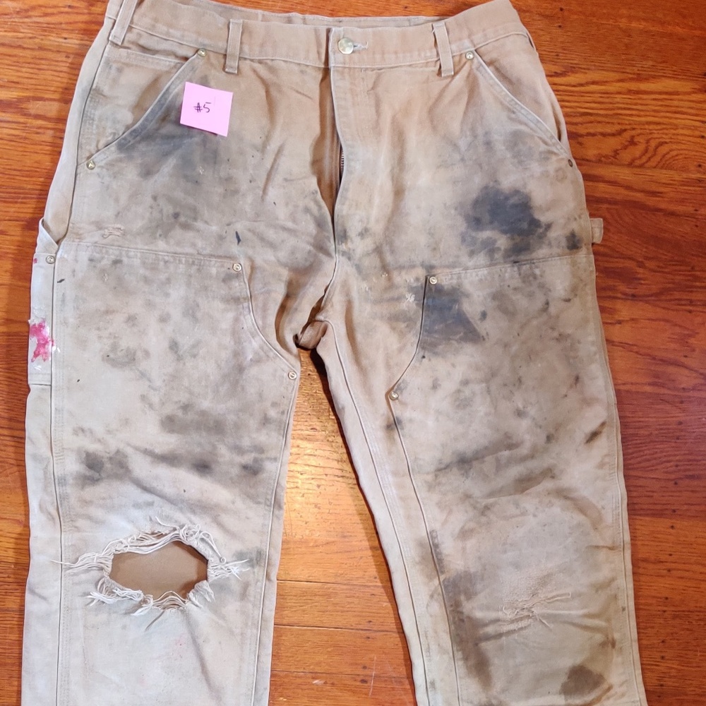38x32 Original Carhartt Dungaree Double Knee Pants